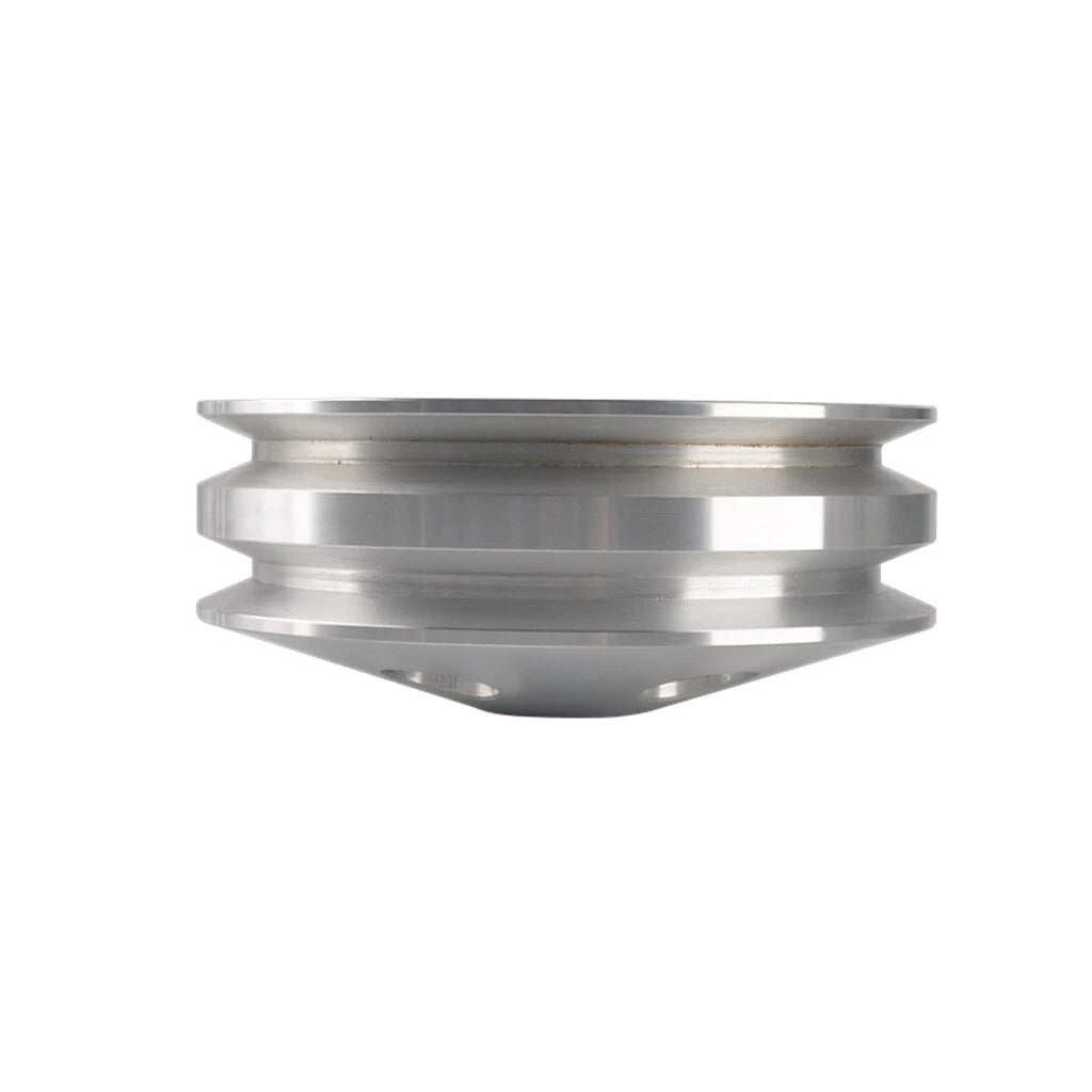 2 Groove Aluminum Power Steering Pulley for Chevy (Saginaw Pump)