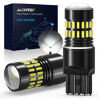 2X 7443 7440 W21W 7444 LED Backup Reverse Light for