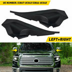 Wiper Side Cowl Extension Cover Trim for Toyota Tundra (2014–2021)