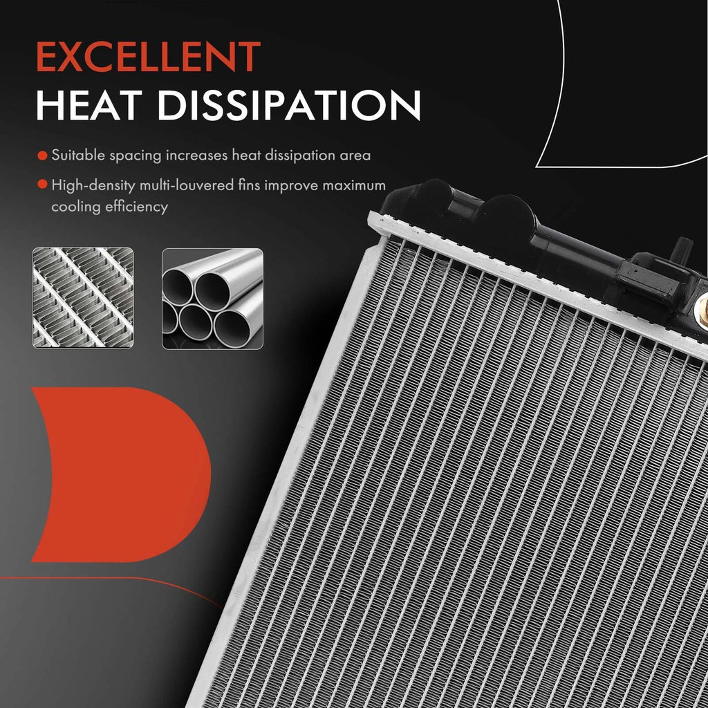 Radiator with Oil Cooler for Nissan Sentra (2002–2006)