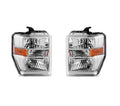 Halogen Headlight Pair for Ford E-150 E-250 E-350 Super Duty (2008–2026)