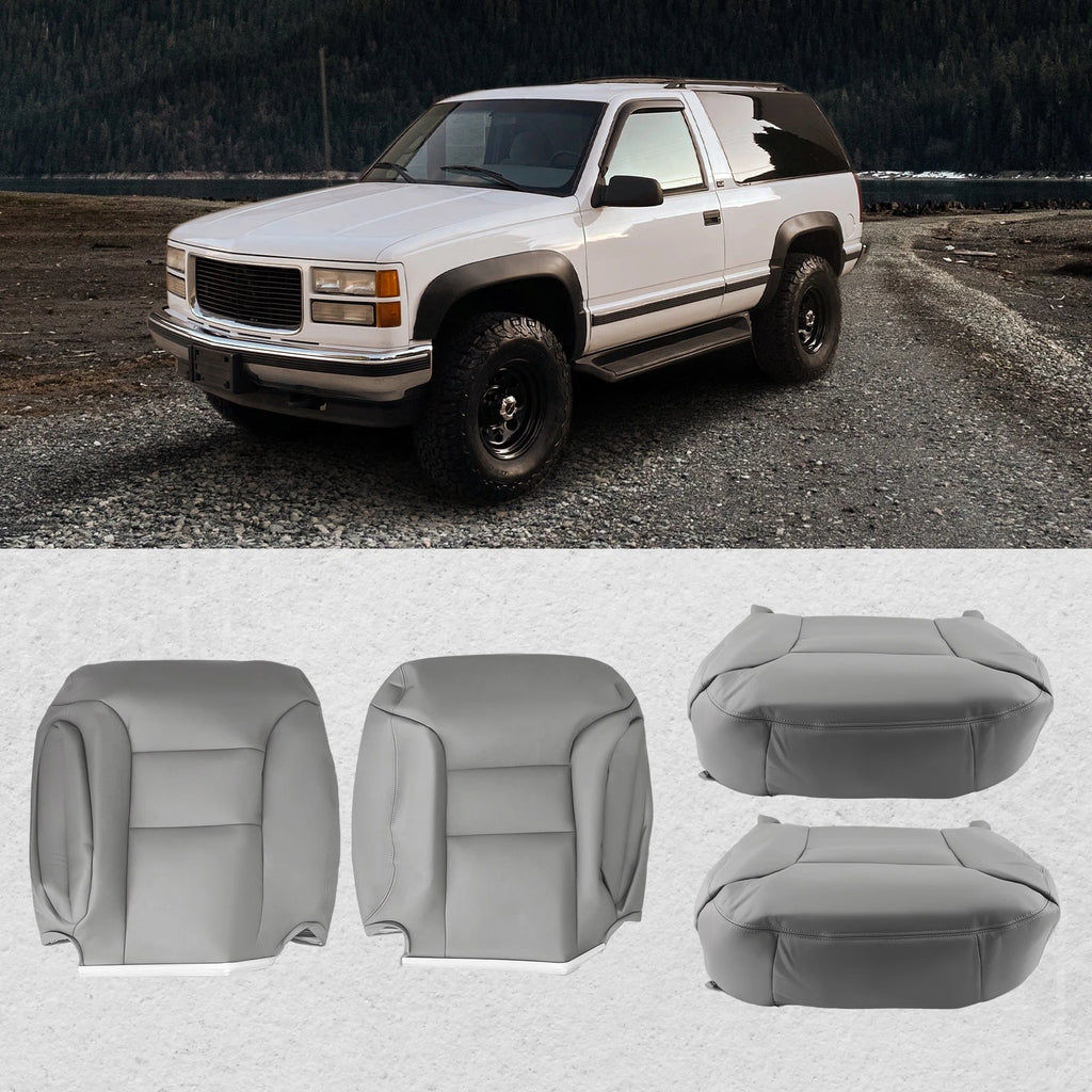 Front Bottom-Back Replacement Leather Seat Cover for Chevy Suburban Tahoe (1995–1999)