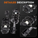Front Struts Spring Assembly & Suspension Kits for Nissan Sentra (2007–2012)