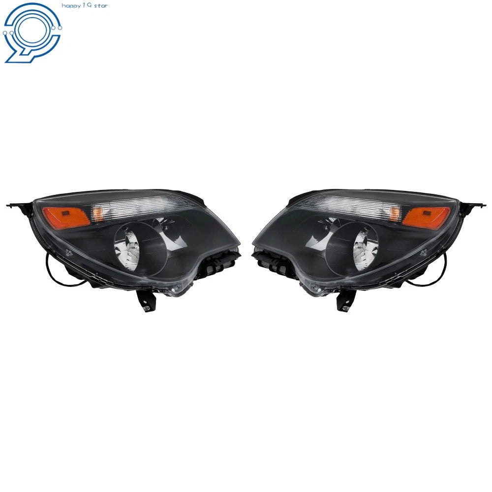 Headlights for Chevy Equinox LT/LS (2010–2015) Halogen Type, Driver & Passenger