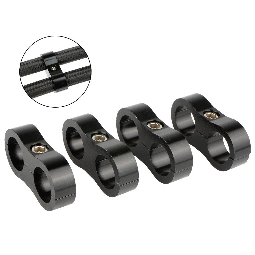 Hose Separator Clamp Fitting Connector 6AN 8AN 10AN 12AN for Universal