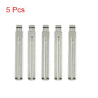 5pcs Metal Uncut Key Blade for Toyota (Various Models)