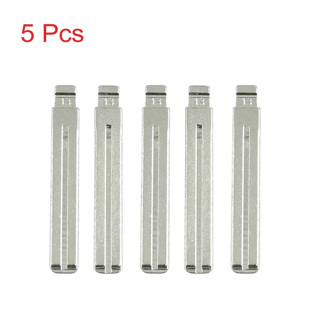 5pcs Metal Uncut Key Blade for Toyota (Various Models)