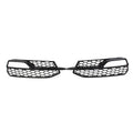 Honeycomb Mesh Front Bumper Fog Light Grille Cover for Audi A3 S3 (2013–2017)