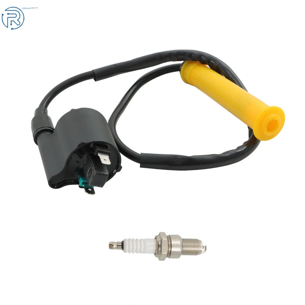 Ignition Coil + Spark Plug for Honda Rancher 420 TRX420 (2007–2013) 30510-HP5-601