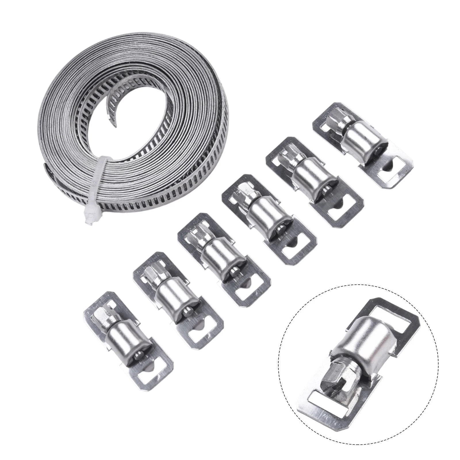 Heavy Duty Stainless Steel Hose Clamp for Various Applications