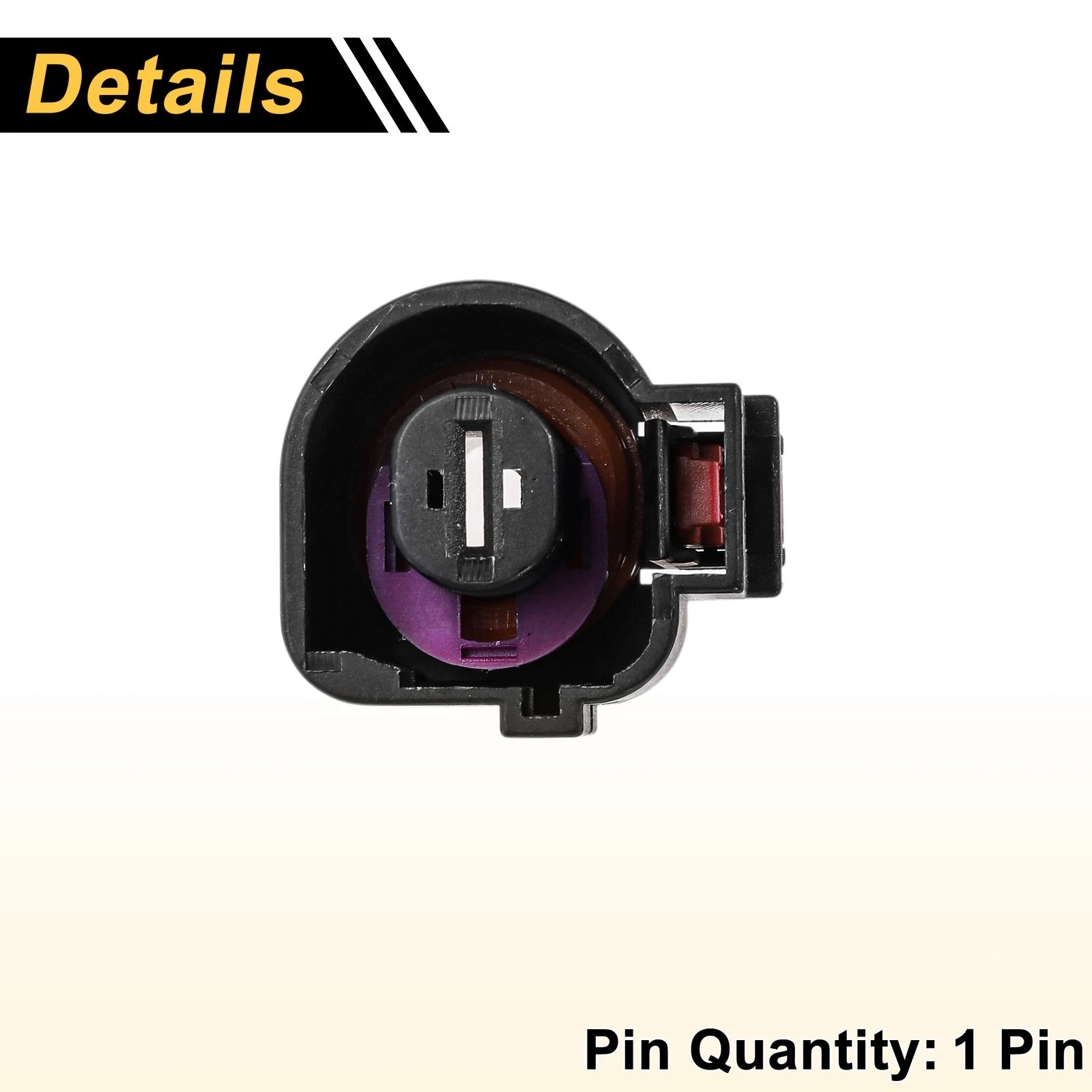 1 Pin Starter Motor Wiring Harness Connector Plug for Volkswagen 