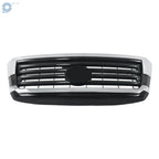 Chrome and Gloss Black Front Bumper Upper Grille for Toyota Sequoia (2018–2022)