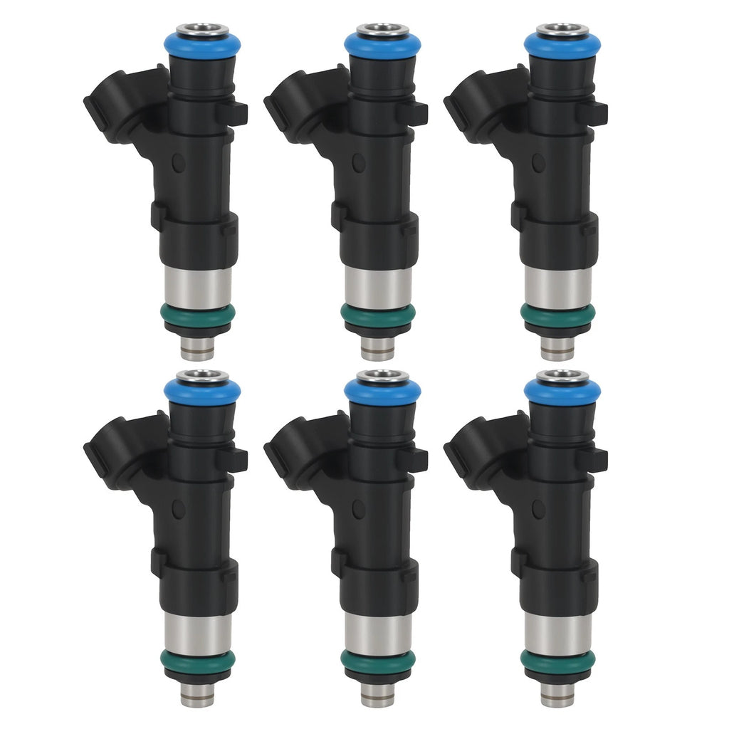 6PCS Fuel Injector Set for INFINITI FX35 G35 M35 3.5L V6 2004-2008 0280158042
