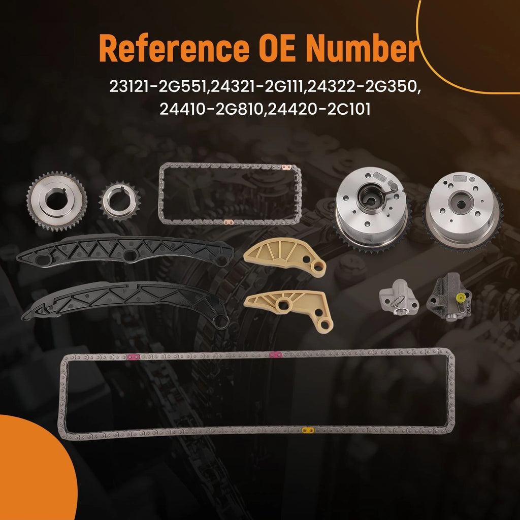 Engine Timing Chain Kit for Kia Optima 2.0L (2011–2020) 24431-2G101