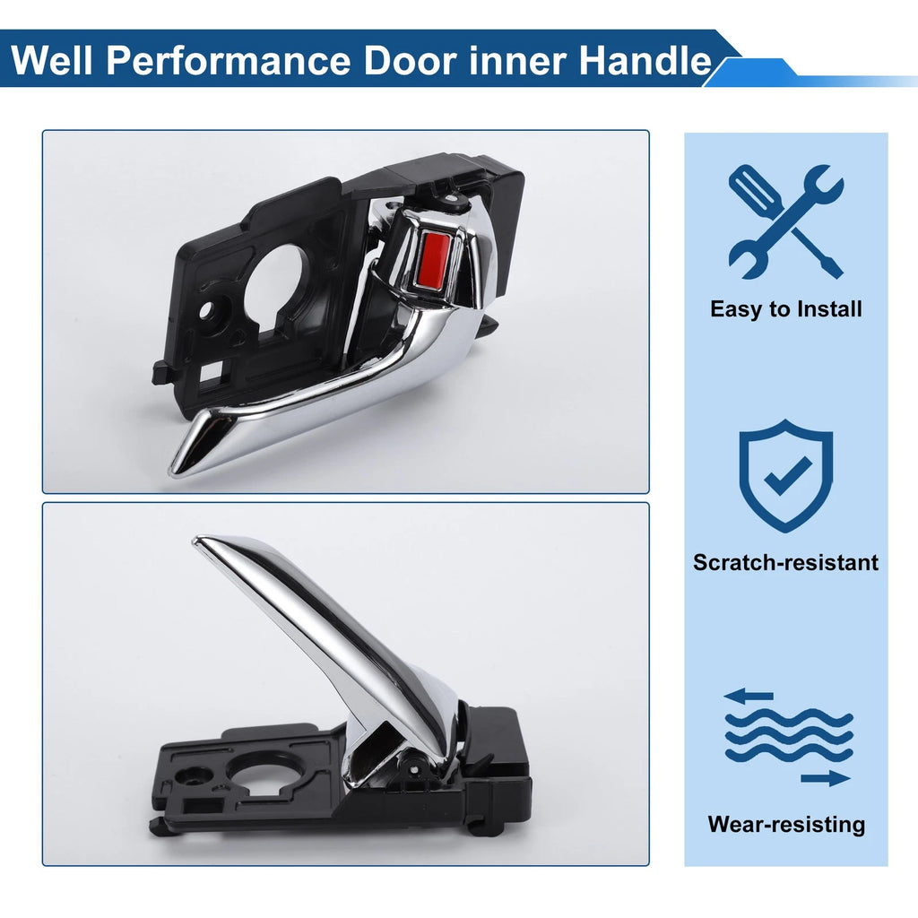 Front Driver Side Interior Door Handle for Kia K2 (2013–2015) No. 826204X000