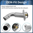Thermostat Housing for GMC Envoy, Chevrolet Trailblazer 4.2L (2002–2009)