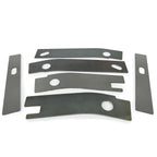 Set of 6 Frame Repair Rusted Shackle Weld Plates for Jeep Wrangler YJ (1986–1995)