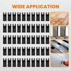 50x Oscillating Multi Tool Saw Blades for Universal Use (Metal, Wood, Plastic)