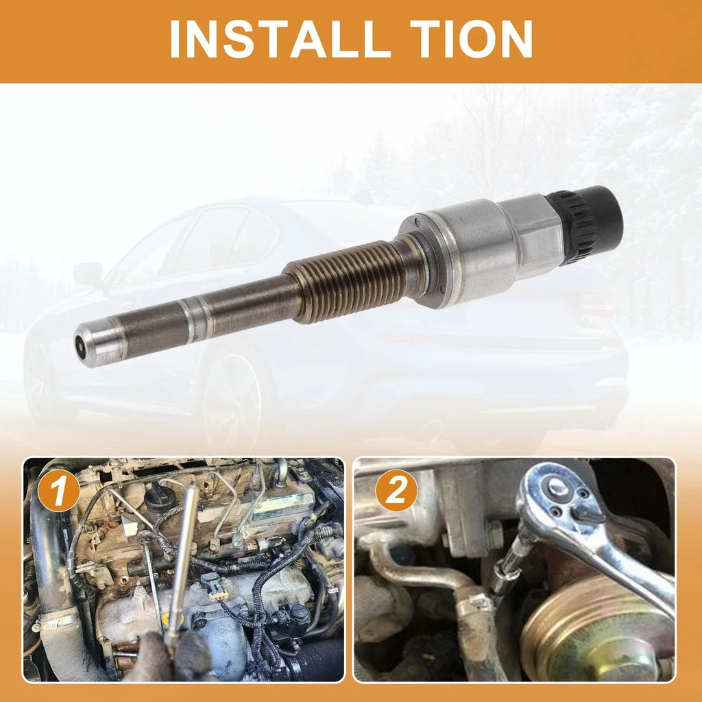 Glow Plug Diesel Glow Plugs Silver Tone Steel 1 Pc