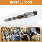 Glow Plug Diesel Glow Plugs Silver Tone Steel 1 Pc