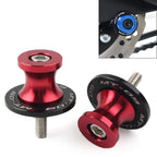 Red Motorcycle 6MM Swingarm Spools Sliders for YAMAHA MT-09 FZ09 (2013-2022)