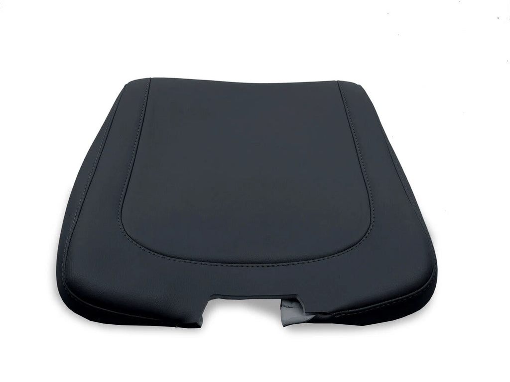 Console Lid Armrest Cover for Dodge Ram (2013–2018) Black PVC Leather