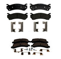Set of 4 Brake Pads for Chevy Express 1500, GMC Savana 1500 (2003–2023)