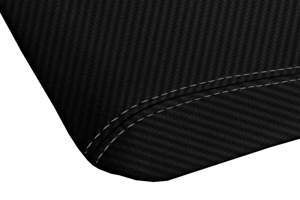 Carbon Fiber Console Lid Armrest Cover for Subaru Forester XT (2003–2008)