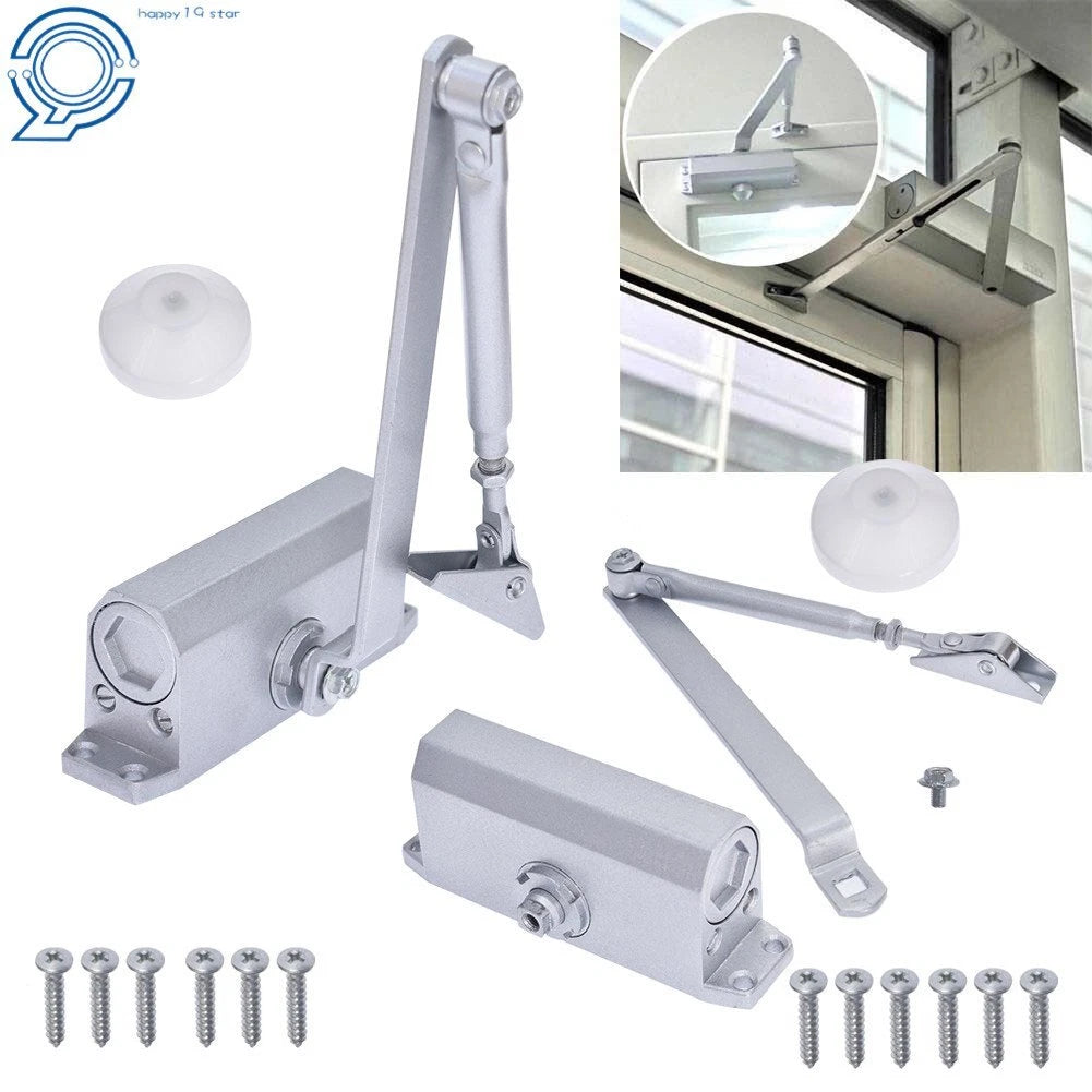 Heavy Duty Hydraulic Door Closer for Commercial Use (99lbs)