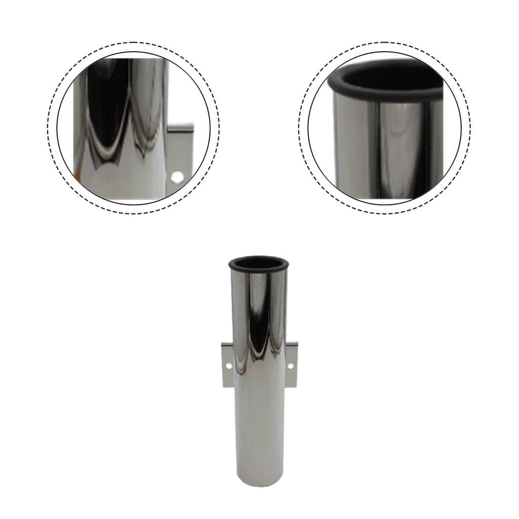 Fishing Rod Holder for Boats and Marine Vessels (Stainless Steel)