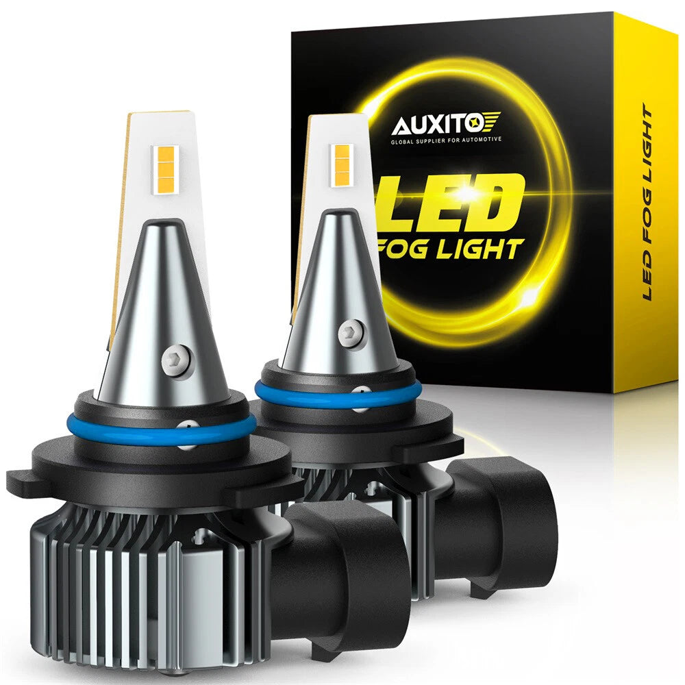 AUXITO 9006 LED Headlight Bulb Kit for Low Beam Fog Light (3000K)
