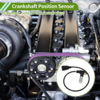 Crankshaft Position Sensor for BMW 325 (1986–1987) No. 12521276212 Black
