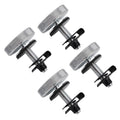 4X Saddlebag Safety Bolt Kit Anti-Theft for Harley Road King Street Glide