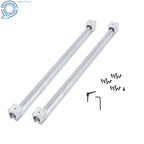 2X SBR20UU Linear Bearing Kit for DIY CNC Machines (800mm Rail)