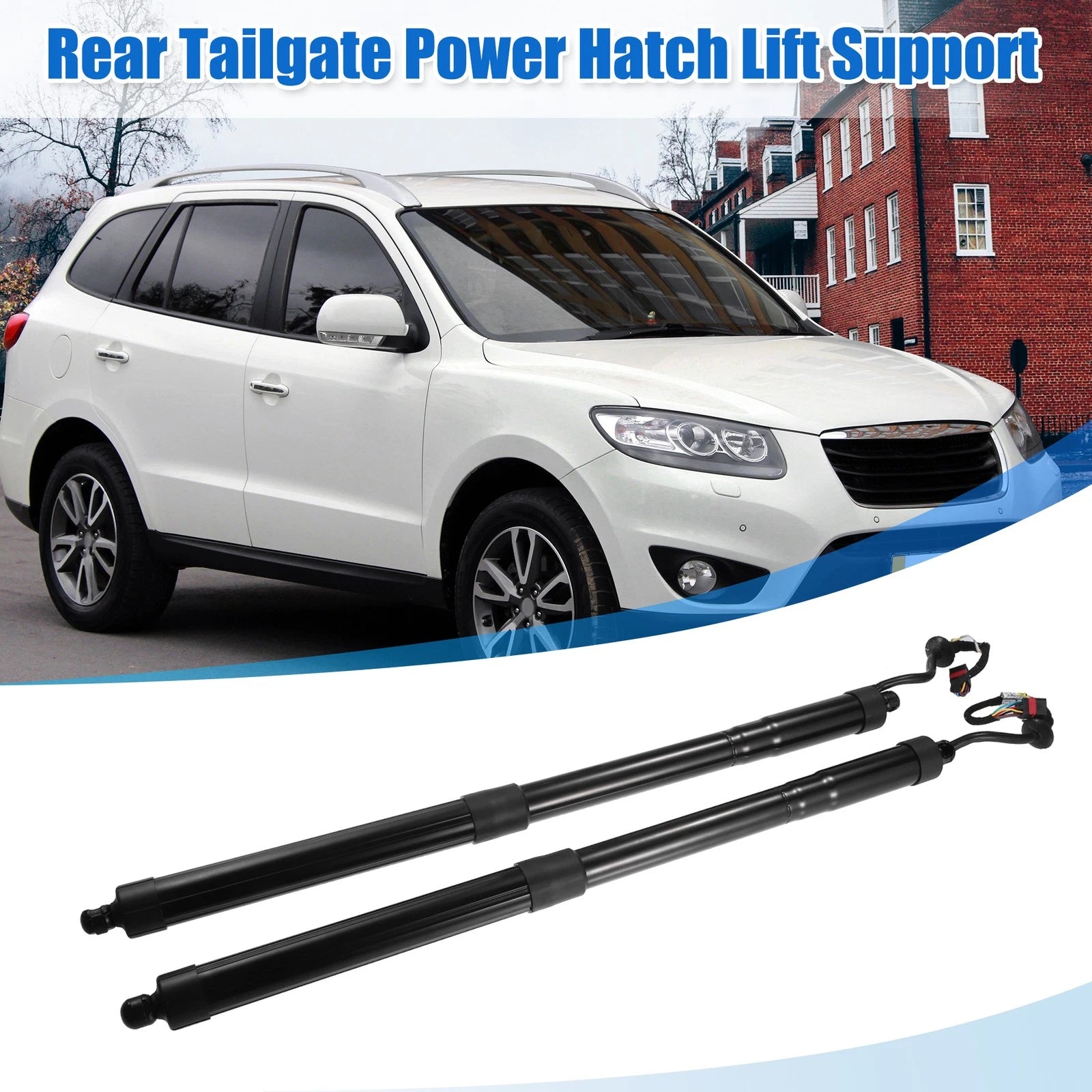 1 Pair Rear Tailgate Lift Support No. 81771B8100 for Hyundai Santa Fe (2013–2018)