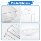 1 Pc Headlight Lens Cover for BMW 6 Series M6 (2010–2015) PC Clear