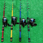 Fishing Rod Combo with Reel for Lake and Outdoor Fishing
