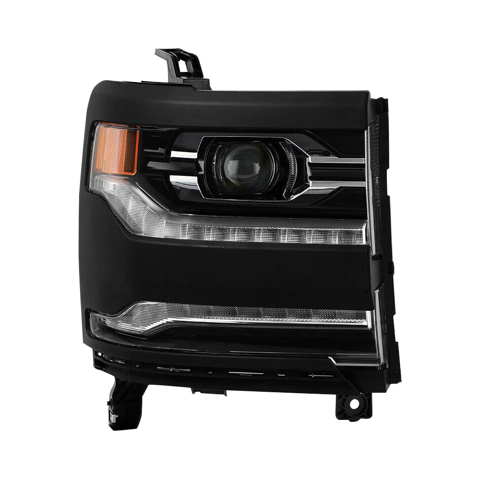 LED Projector Headlight w/Module for Chevy Silverado 1500 (2016–2018)