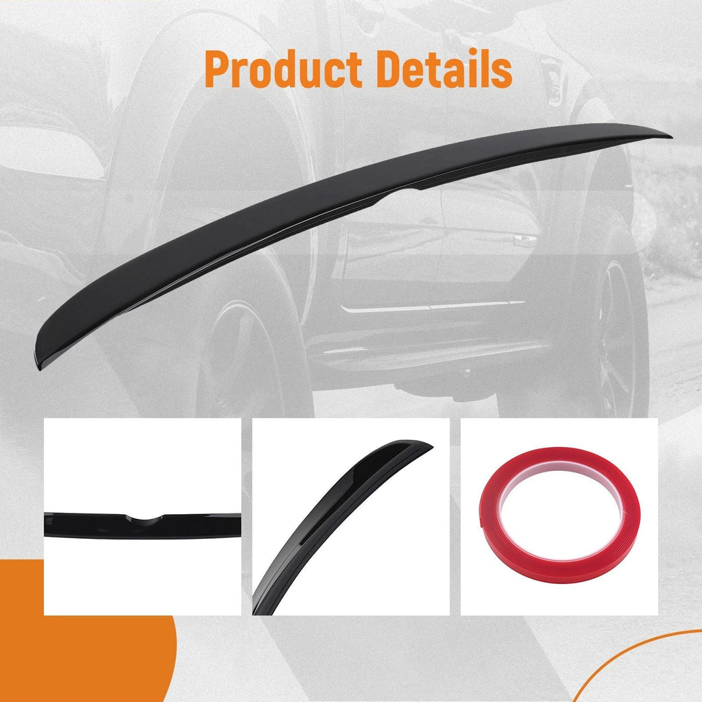 Black ABS Trunk Spoiler for Toyota Camry (2012-2014)
