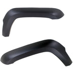 Set of 2 Fender Flares for Front Driver and Passenger Side Black