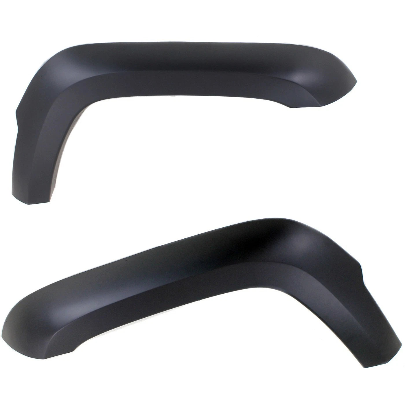 Set of 2 Fender Flares for Front Driver and Passenger Side Black