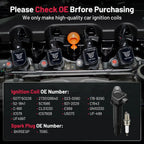 Ignition Coil & Spark Plug Set for Kia Rio/Rio5 (2006–2011) & Rondo (2009)