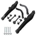 8pc Rear Upper Lower Control Arms Lateral Links for Dodge Caliber (2007–2012)
