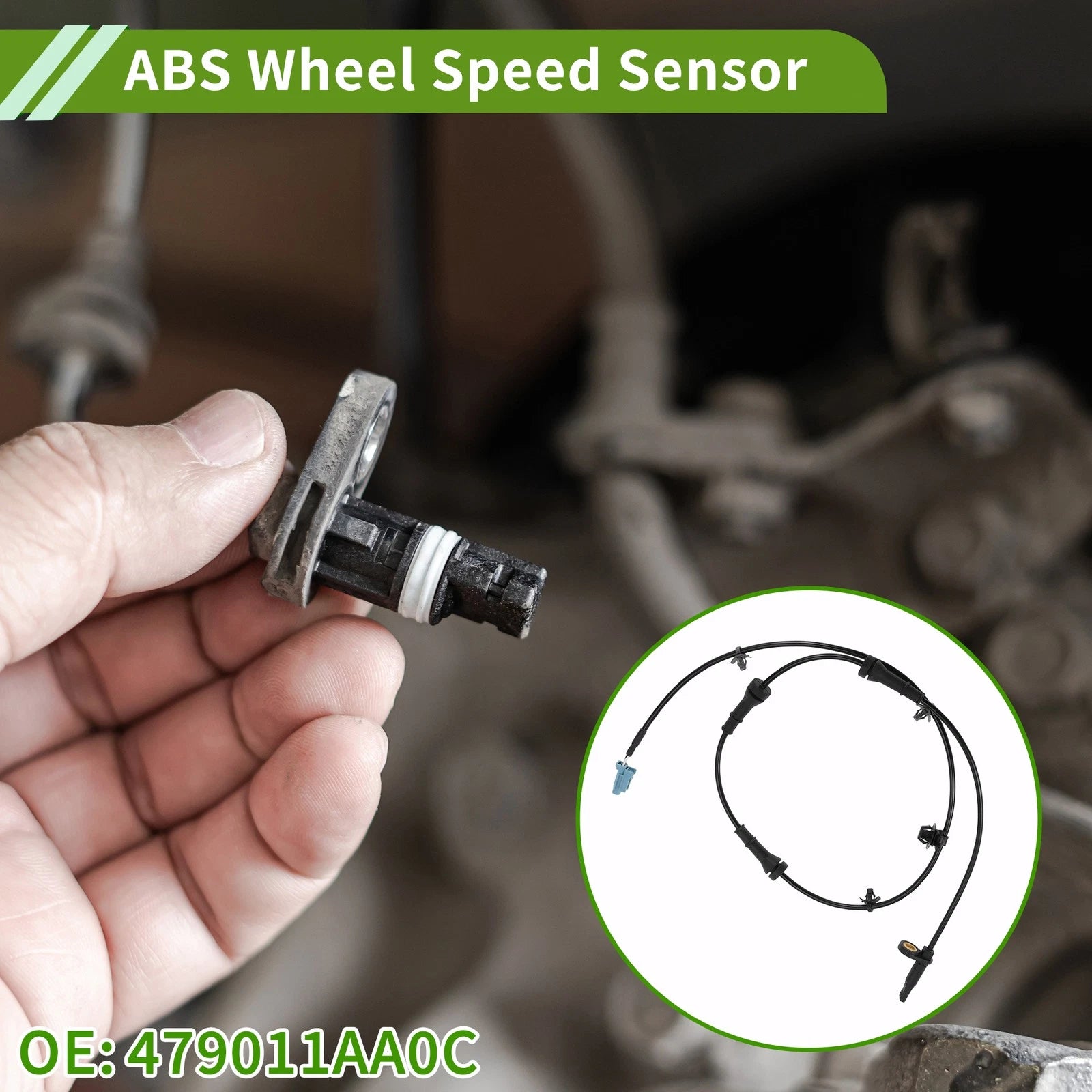 ABS Wheel Speed Sensor No. 479011AA0C for Nissan Murano (2003–2007)