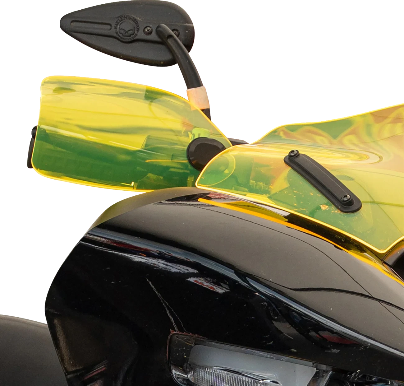 Klock Werks Flare Handguards for Harley-Davidson Hydraulic Clutch
