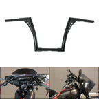 12" Rise 1-1/4" Fat Ape Hangers Handlebars for Harley FLST FXST