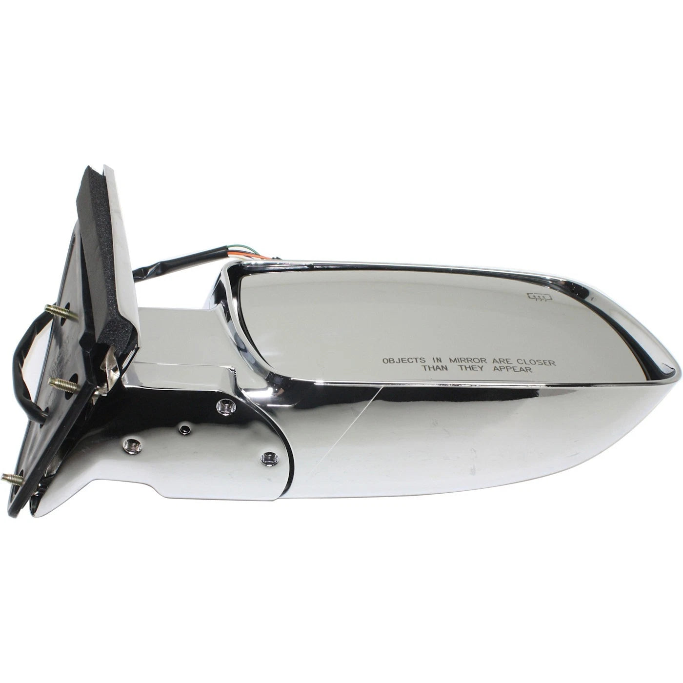 Passenger Side Power Heated Chrome Mirror for GMC C1500 (1988–1999)