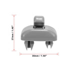 2X Sun Visor Hook Clip Retainer 8U0857562 for Audi A1 A3 A4 A5 Q3 Q5 (2010–2020)