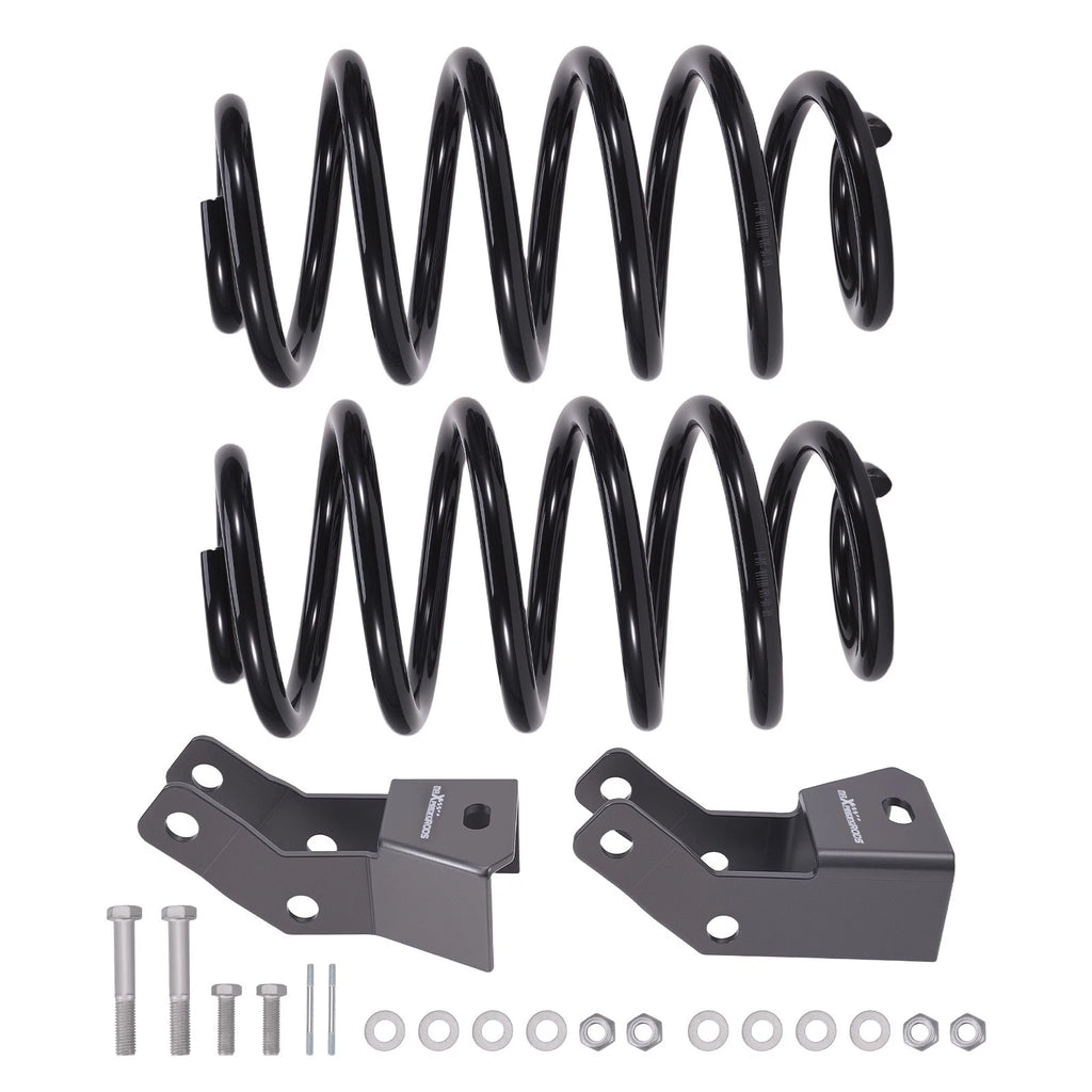 4" Drop Rear Suspension Lowering Springs for GMC Yukon Tahoe Avalanche (2007–2020)
