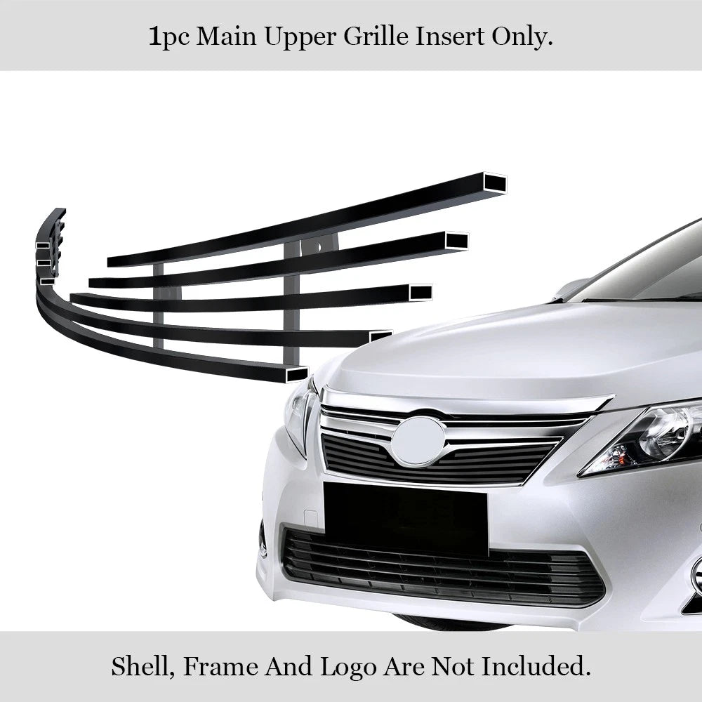 Upper Stainless Steel Black Billet Grille Insert for Toyota Camry (2012-2014)